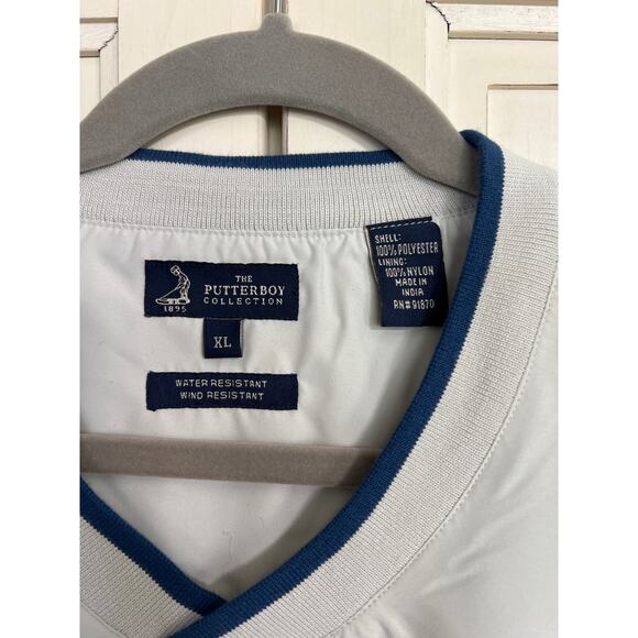 NWT The Putterboy Collection size XL golf jacket zip off sleeves Pinehurst - Picture 2 of 5